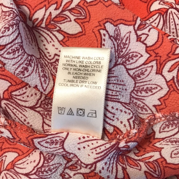 Molly & Isadora Print Pull-Over Blouse With Attached Belt - Picture 6 of 6